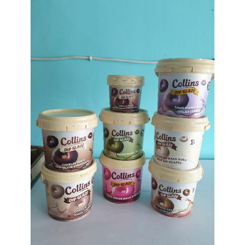 

Collins Dip Glaze / Selai / Pasta / Topping Roti / Toping Selai 1kg
