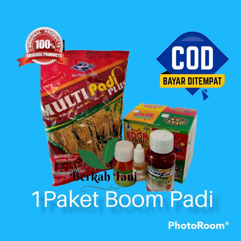 [ COD ] BOOM PADI penambah bobot padi cap kapal terbang