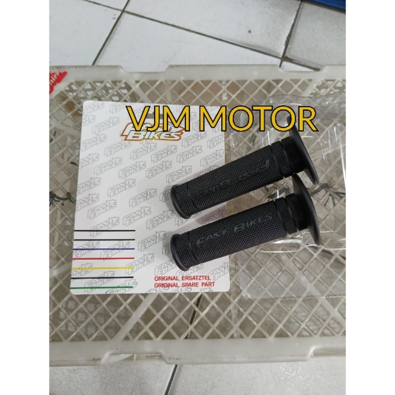 Handgrip model RCB HG55 Fastbikes Hitam polos Matic Mio beat Vario Scoopy Nmax Aerox Jupiter dll