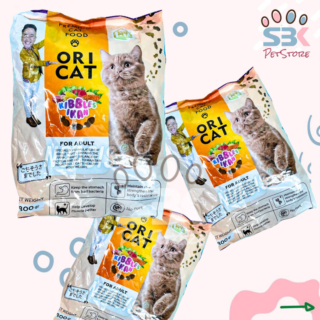 Ori Cat Adult 800gr Makanan Kucing Cat Food