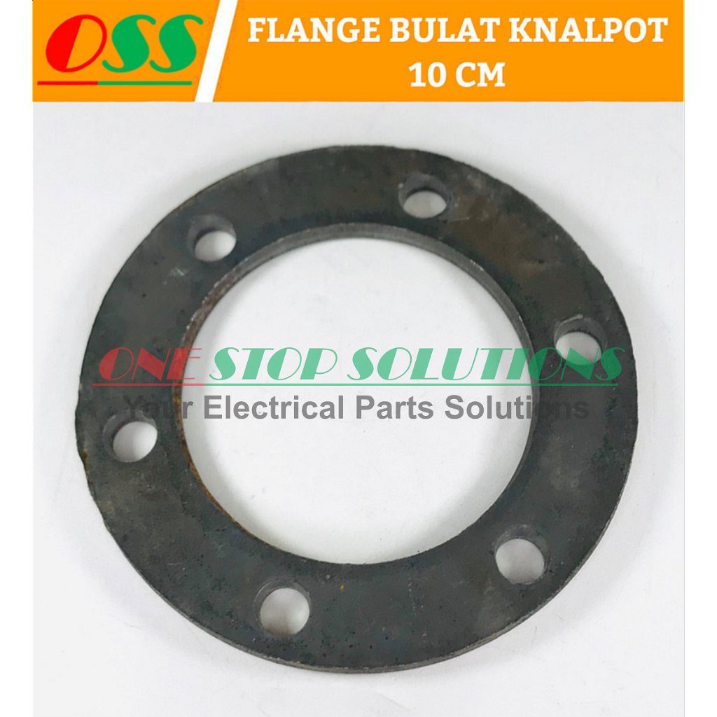 FLANGE BULET KNALPOT GENSET FLEXIBLE 10 CM