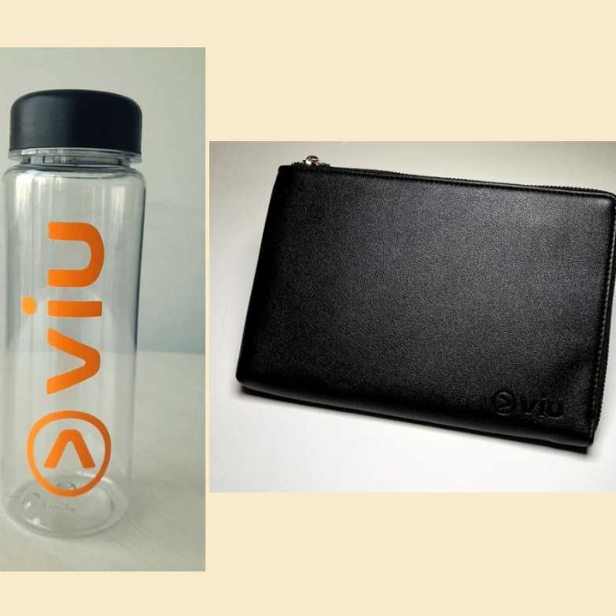 (Bundling Product) Viu Water Bottle & Viu Wallet Organizer