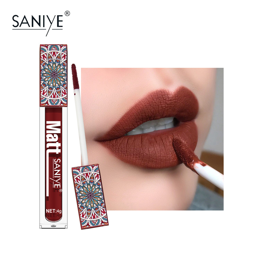 SANIYE 【BPOM】Lip Matte Lipstik Tahan Lama Waterproof Matte Murah Bibir Kosmetik L1181