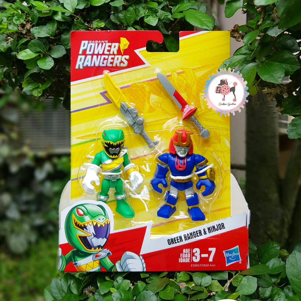 Power Rangers Green Ranger and Ninjor Playset