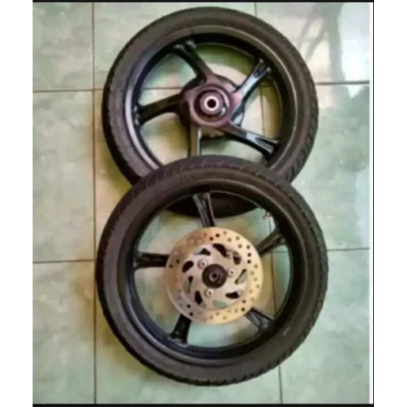 Velg Depan Belakang Yamaha Mio J Original Copotan