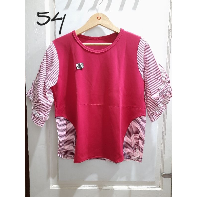 NEW TOP FUSCHIA PINK