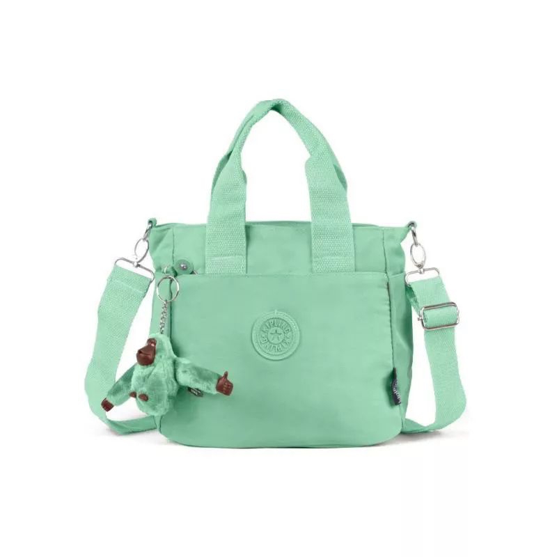 Tas Dual Kipling Warna Mint, Pink, Maroon, Navy, Hijau Botol (hand bag dan Sling bag)