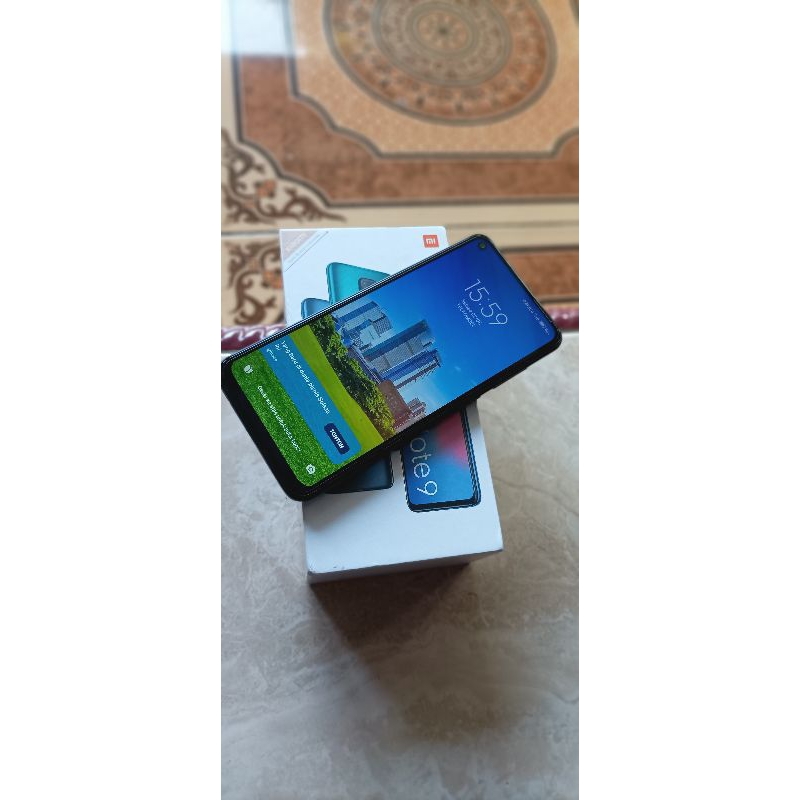 HP Bekas Murah  Redmi Note 9 ram 6/128 GB