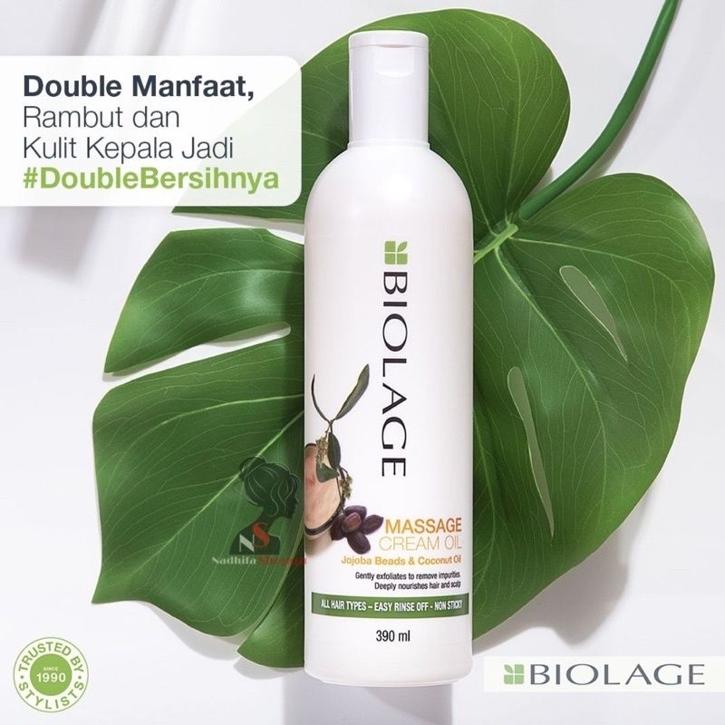 MATRIX BIOLAGE Massage Cream Oil 390mL