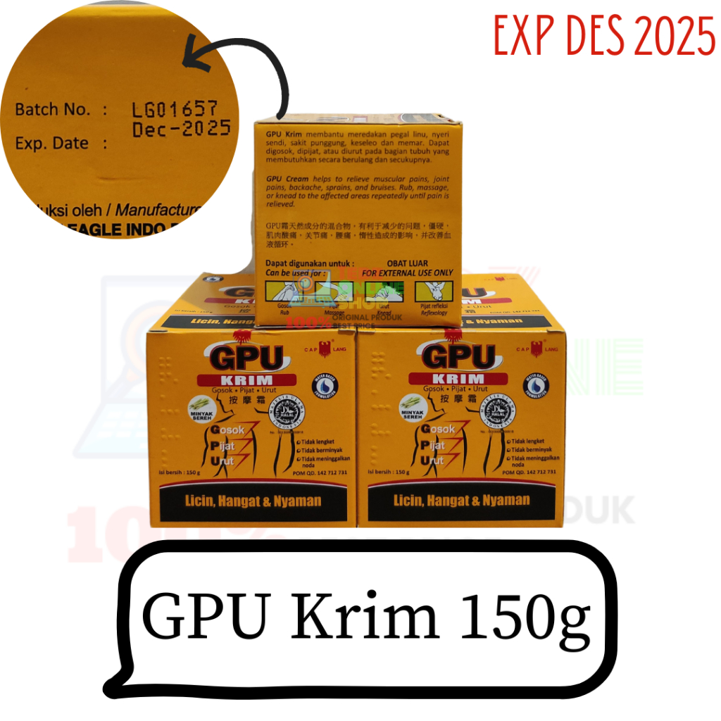 Cap Lang GPU Krim Sereh 150gr