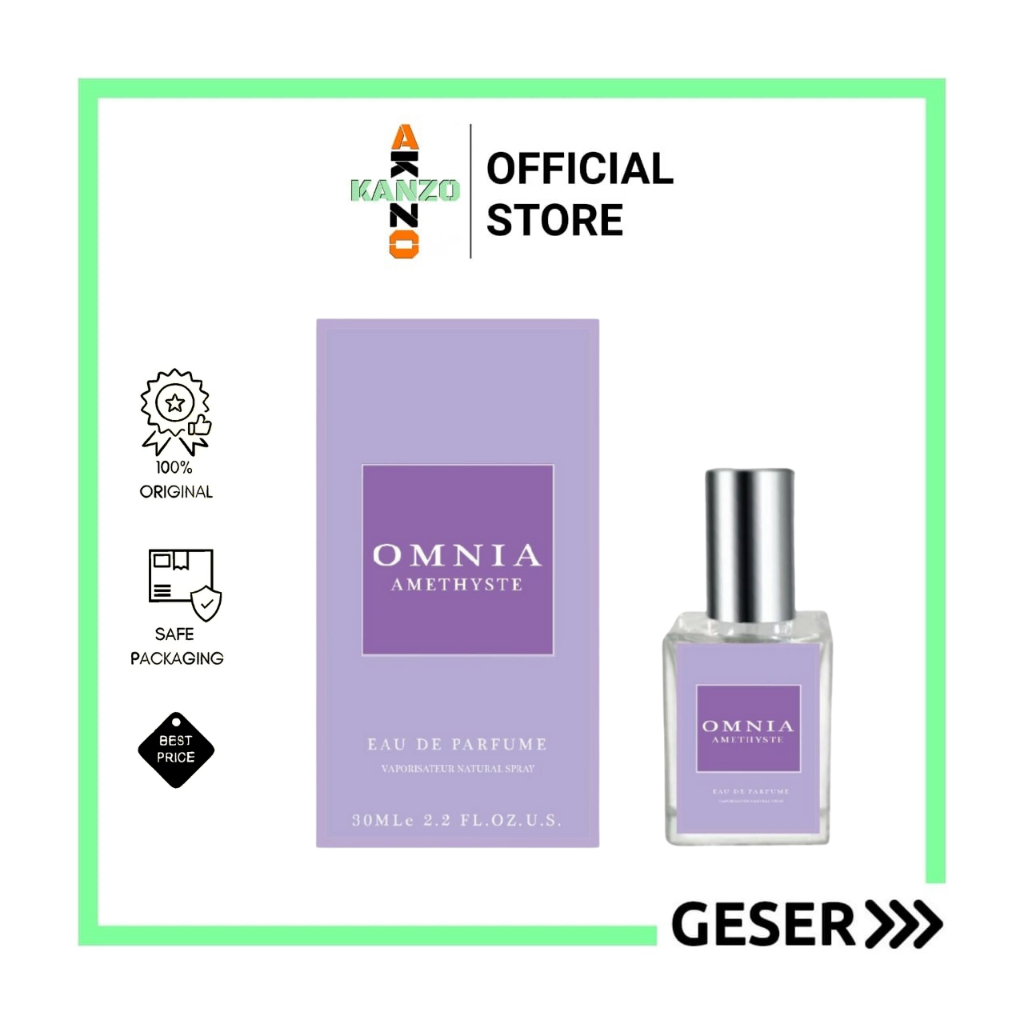 Kanzo - Parfum BGI Omnia Amethyste 30ml Premium / Parfum BGI Omnia Amethyste 30ml Murah / Parfum BGI Omnia 30ml Best Seller