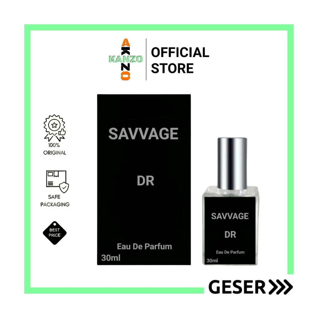 Kanzo - Parfum Svvage 30ml Platinum / Parfum Svvage 30ml Best Seller / Parfum Pria Wangi Tahan Lama