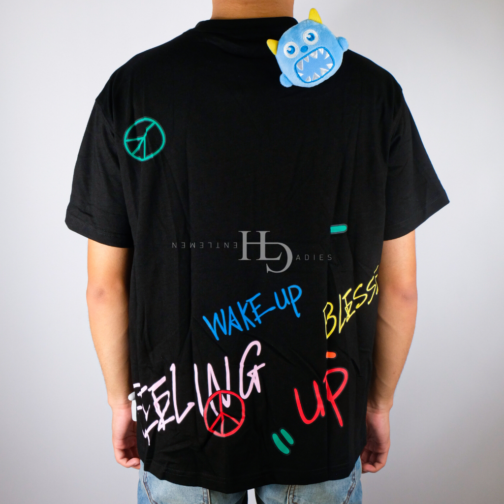 Calmmind Folding Spray Tee Black