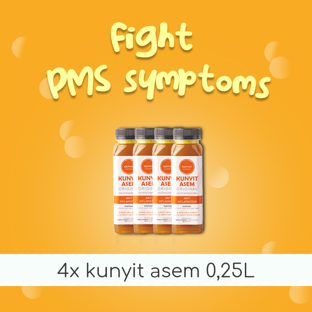

Kunyit Asam Paket Fight PMS by Sijamon (4 botol)