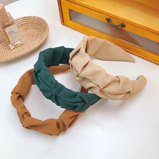 [COD] BANDO KOREA BESAR PREMIUM IMPORT BANDO SCRUNCHIIE KERUT BANDO KOREA HEADBAND DEASAIN SIMPLE ELEGAN ANTI PATAH