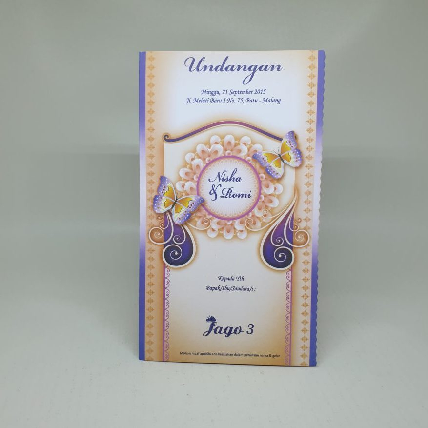 

Undangan Murah + Plastik