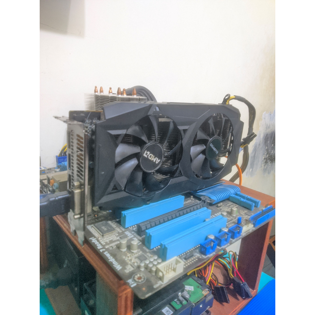 vga rx 580 4gb 256bit gddr5 bukan bekas mining port lengkap