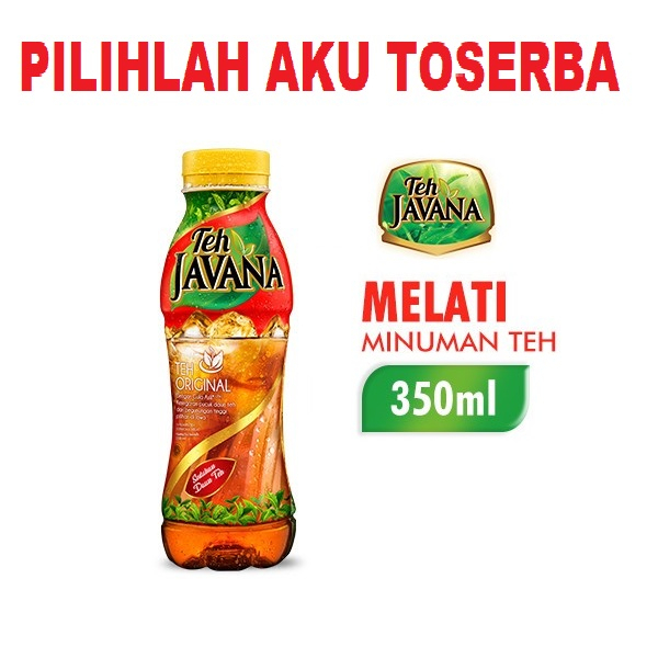 JAVANA Minuman Teh MELATI 350 ml - ( 1 pack isi 12 btl )