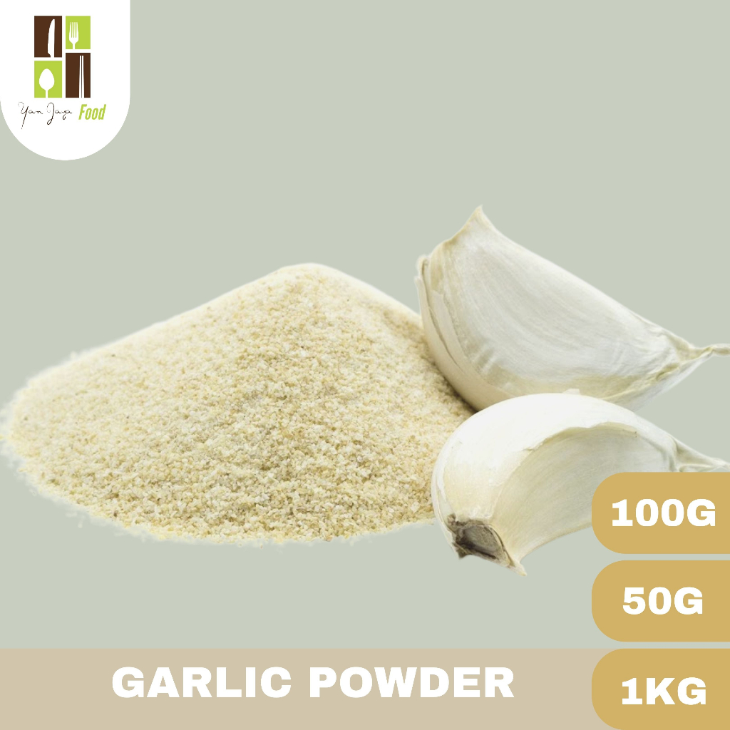 Garlic powder / Bubuk Bawang Putih Premium Kemasan Re-pack 1 Kg