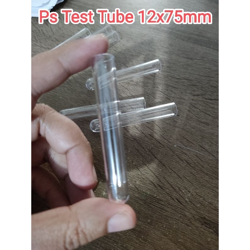 PS TEST TUBE 12X75MM ECERAN KUALITAS BAGUS