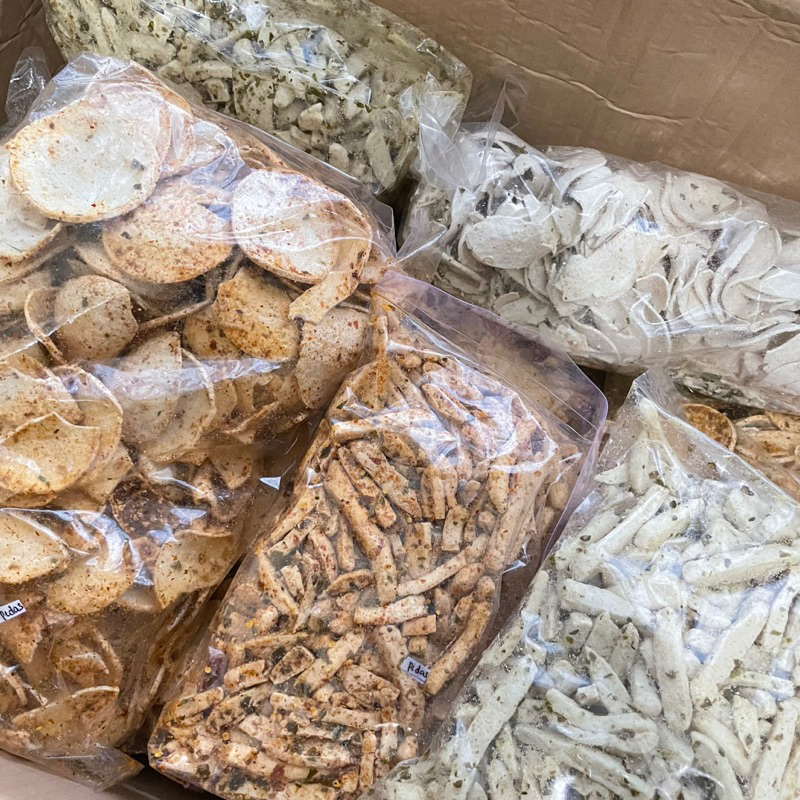 

Basreng Stick / Basreng Pipih 1 Kg (Asin/Pedas Daun Jeruk)