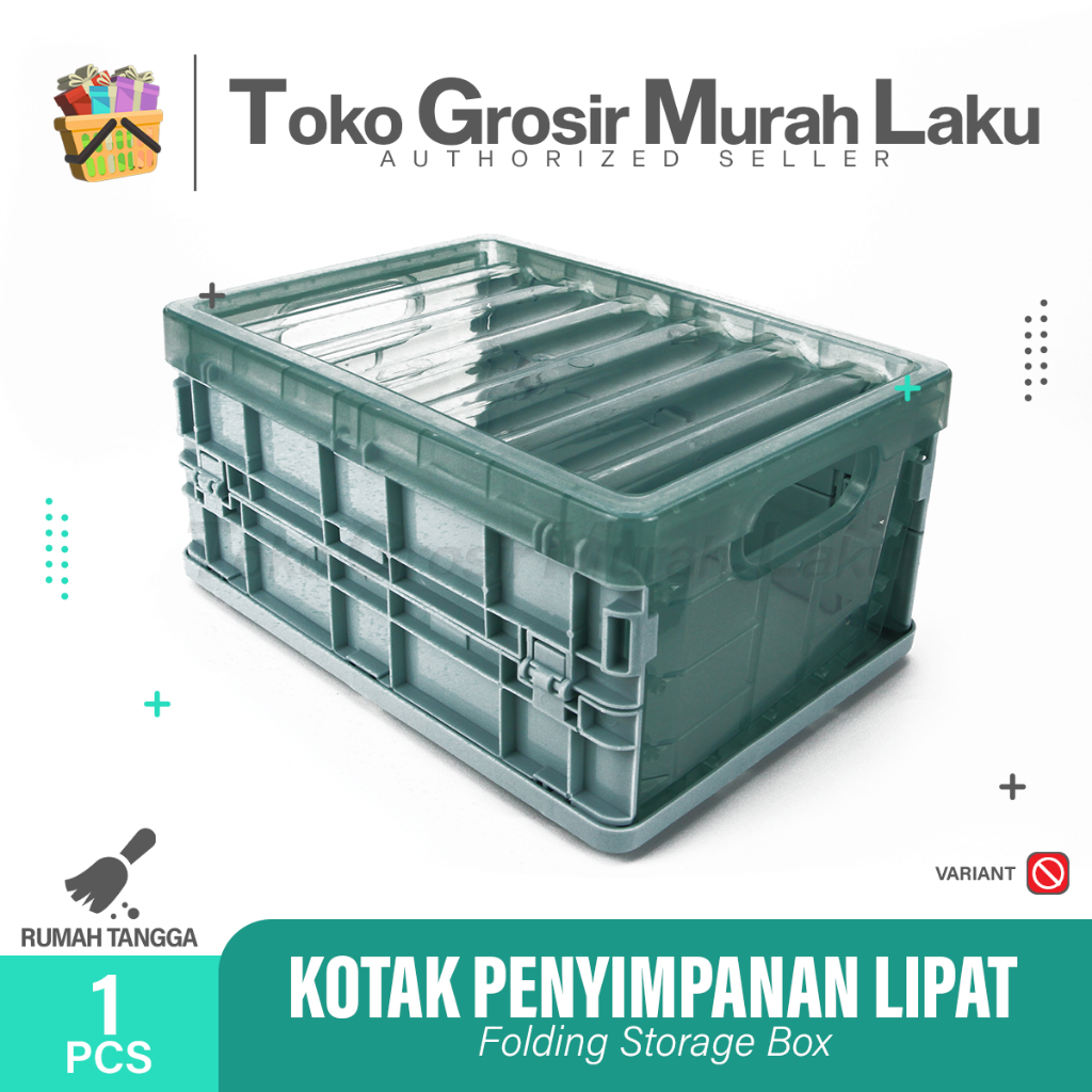 STORAGE ORGANIZER  BOX KOTAK LIPAT PENYIMPANAN BARANG MULTIFUNGSI