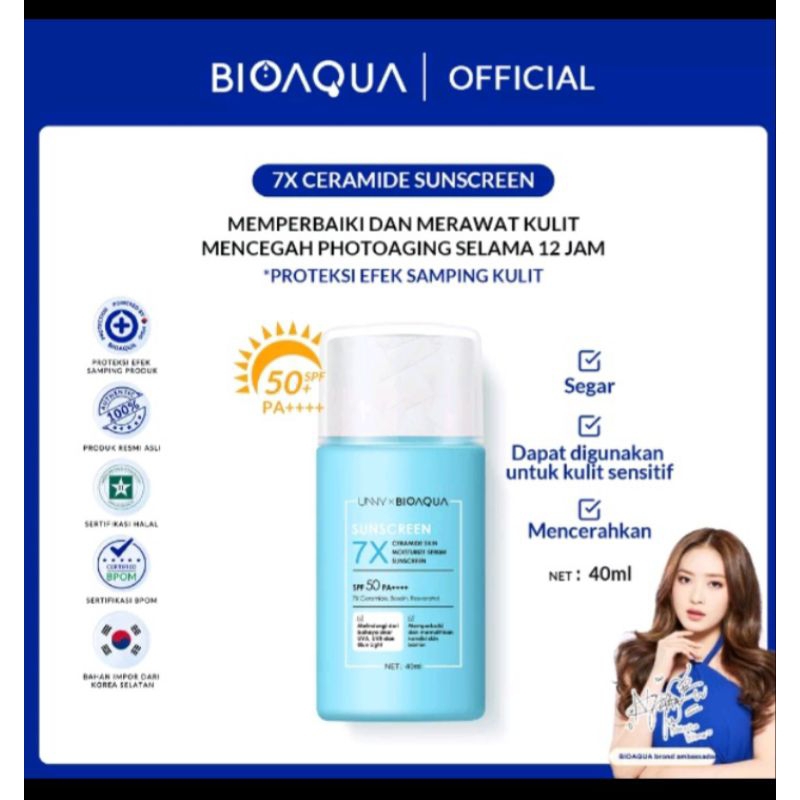 BIOAQUA SUNSCREEN 7x CERRAMIDE