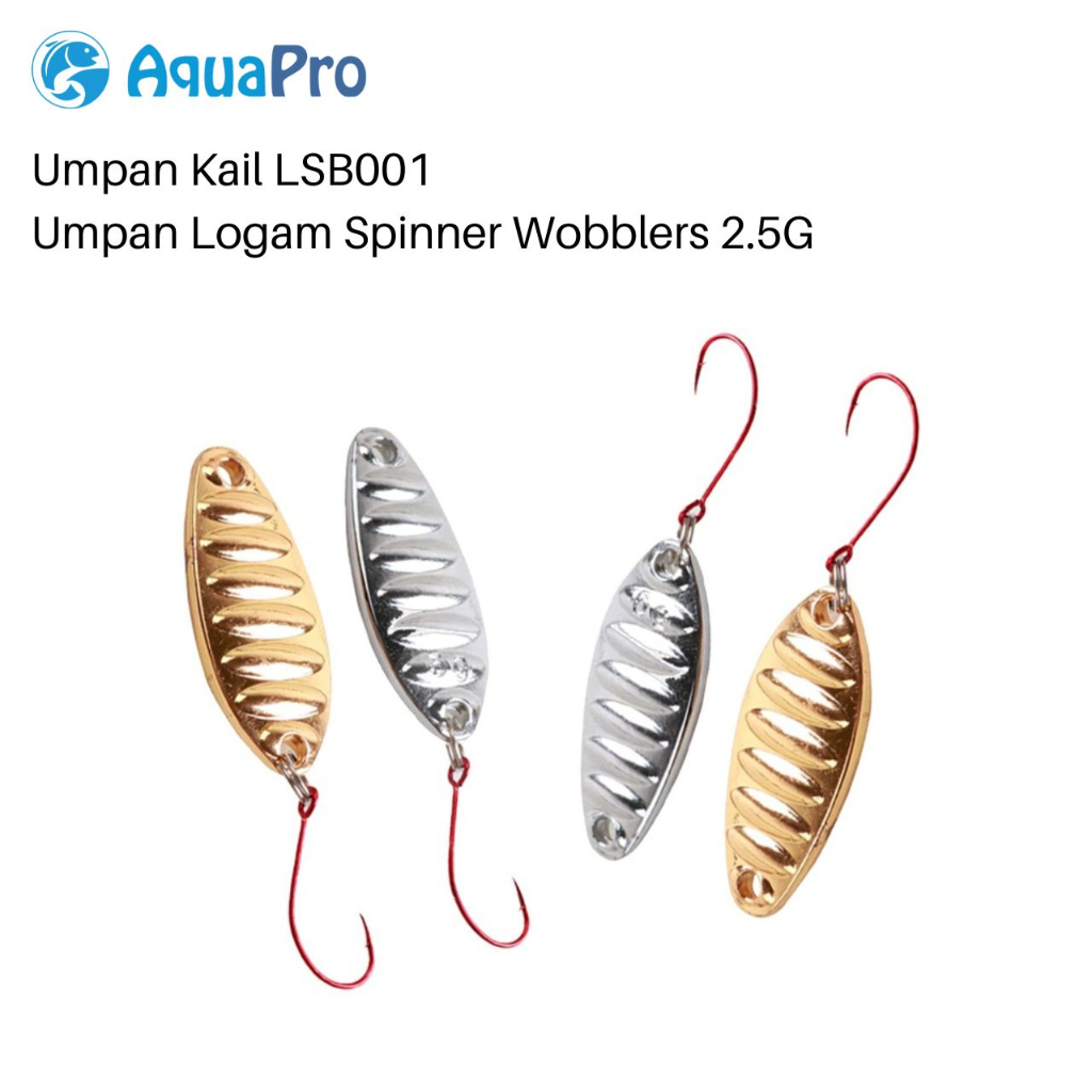 Umpan Pancing Sendok Umpan Logam Wobblers Umpan Pancing Isca Buatan Umpan Spinner Logam