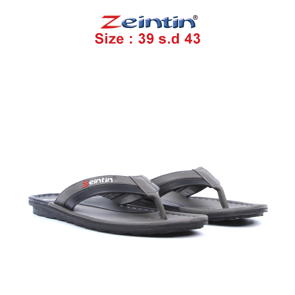 Zeintin - Sandal Pria Zeintin Bahan Kulit Sintetis Fashion Pria Sendal Pria Jepit Zeintin KK