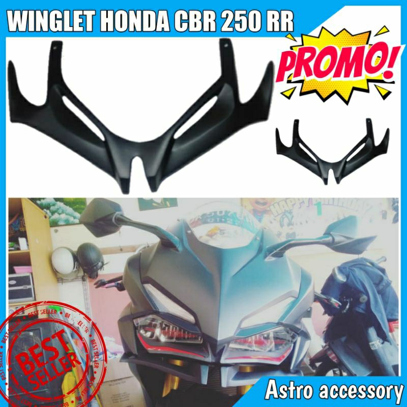 WINGLET CBR 250 RR /WINGLET HONDA CBR 250 RR /Winglet CBR 250 RR /winglet cbr 250 rr /Winglet honda 