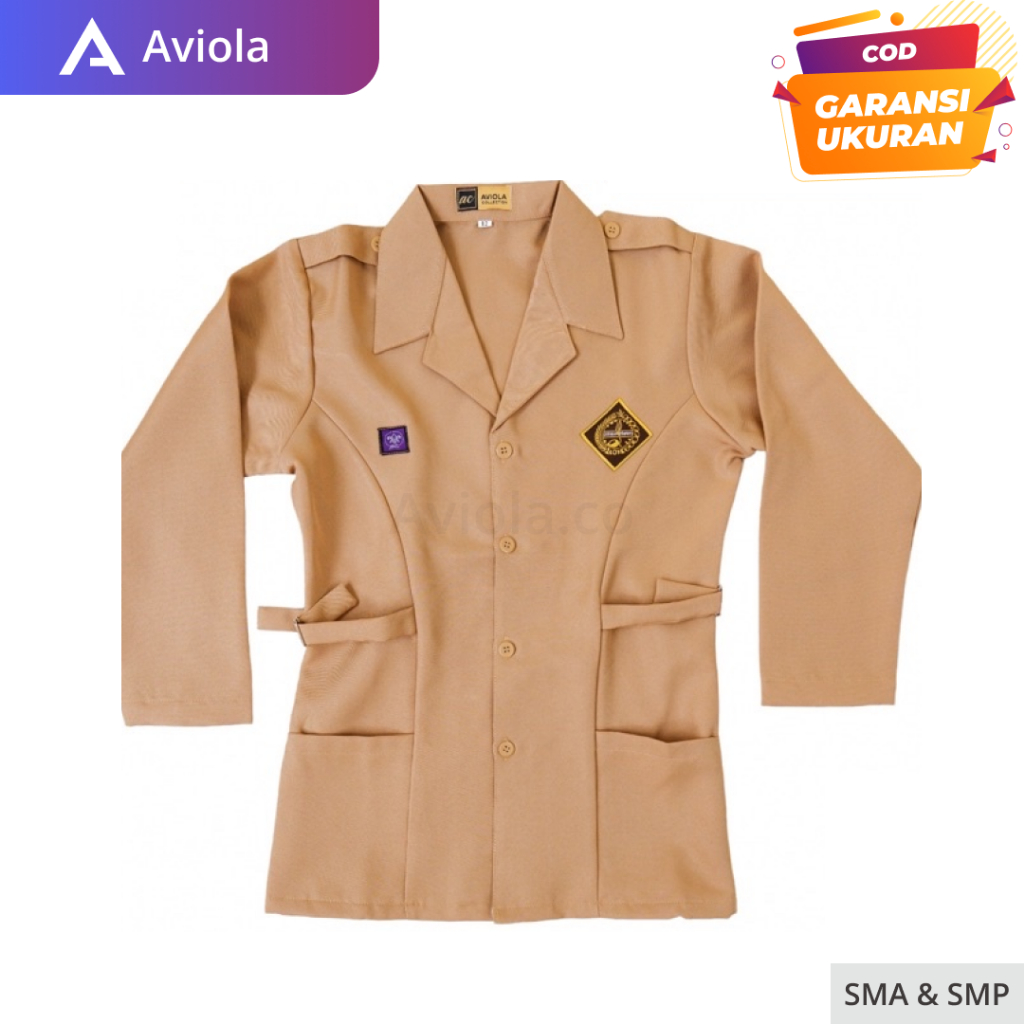 Baju Pramuka Rapilo lengan panjang - baju pramuka pembina