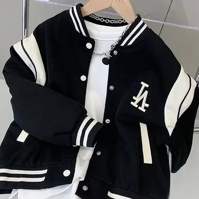 LA JACKET BASEBALL VARSITY ANAK