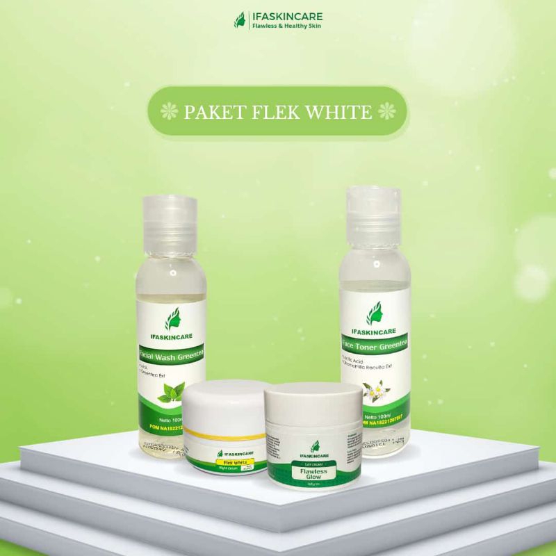 paket flek (Untuk kulit flek hitam,Menyamarkan flek hitam(paket flek hitam ,mencerahkan) IFASKINCARE