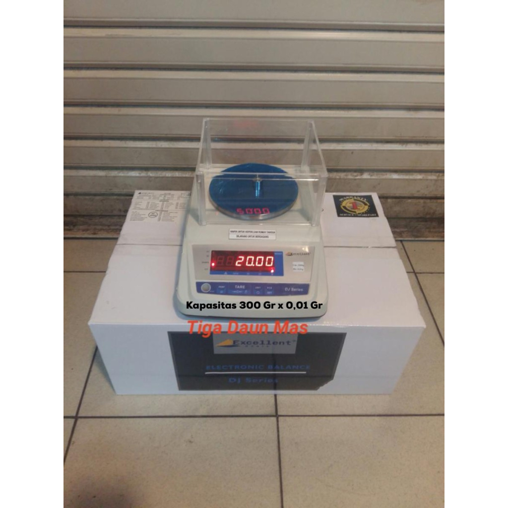 Timbangan Emas Excellent / Timbangan Analitik Excellent 300 gr x 0,01