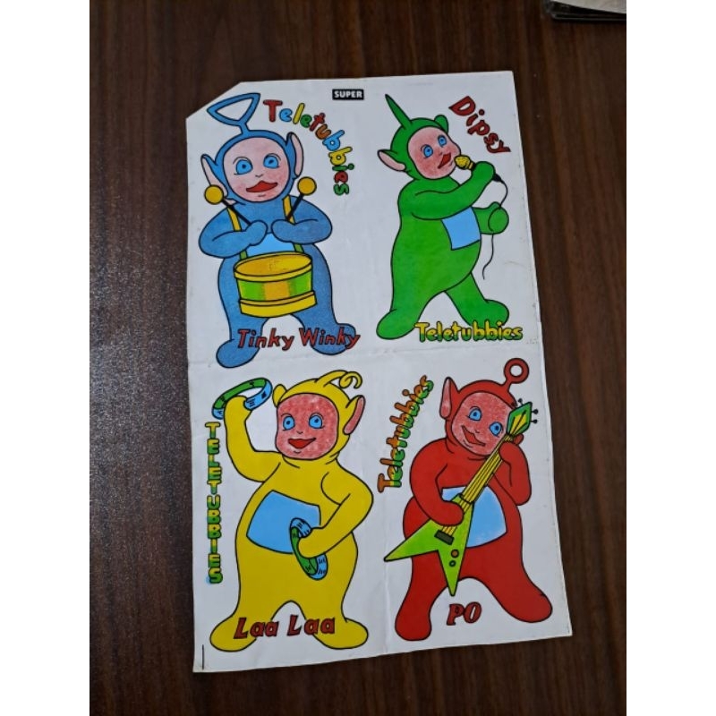 

[ PER LEMBAR ] STICKER ANAK / STICKER TELETUBBIES