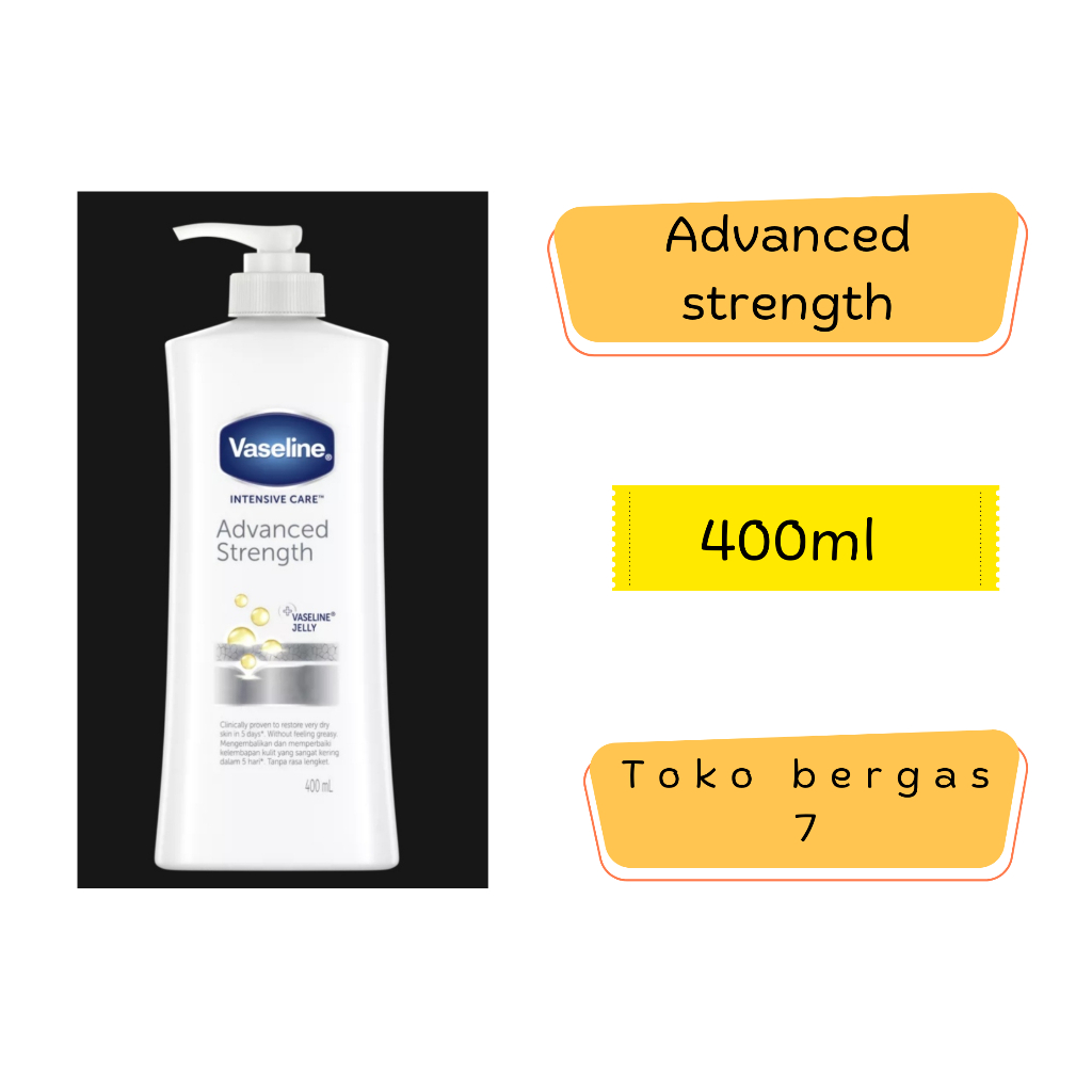 Vaseline intensive care advanced strength 400ml
