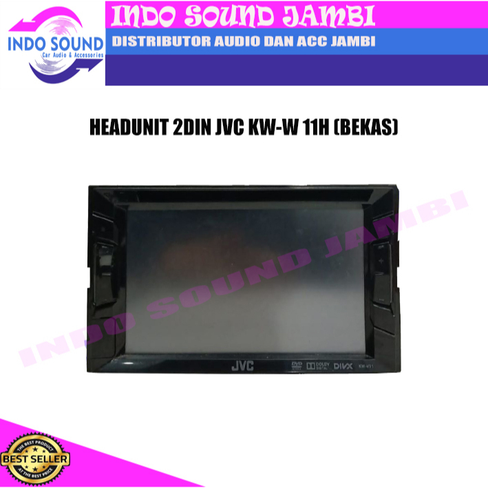 HEADUNIT 2DIN JVC KW-W11H (BEKAS)