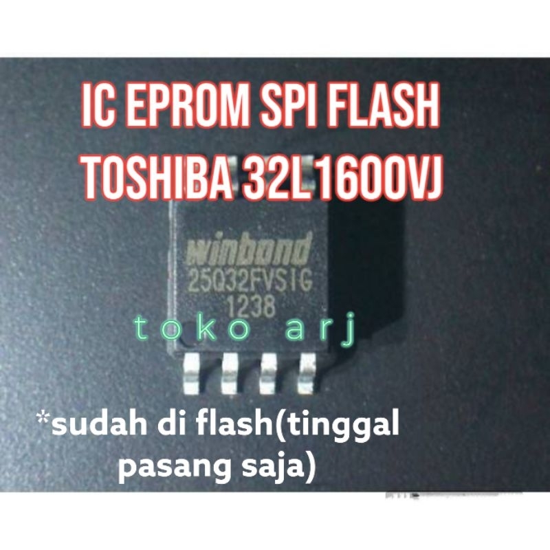 IC eprom spi flash tv led Toshiba 32L1600VJ