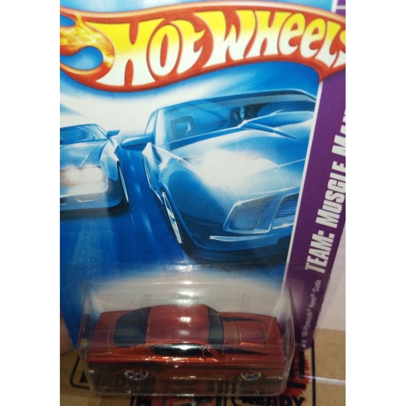 hot wheels 68 plymouth hemi cuda team muscle mania