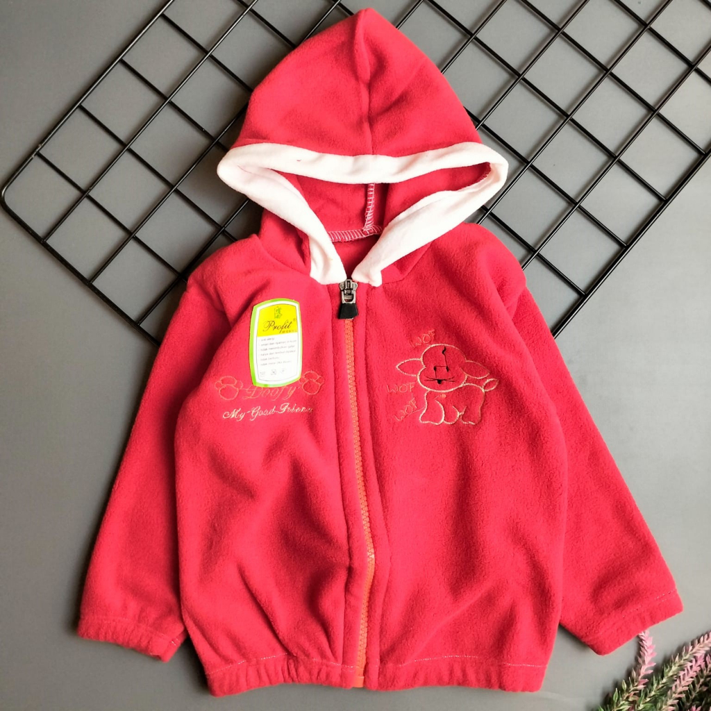 Jaket anak bayi lembut 2-10 bulan