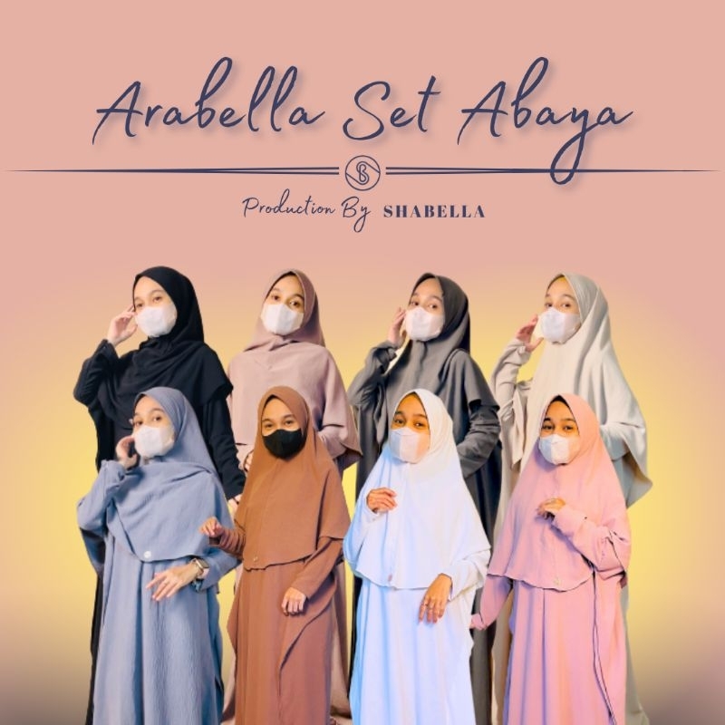 Arabella Set Abaya + Khimar