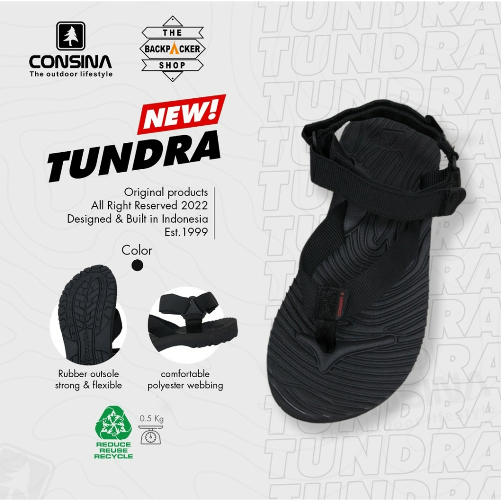 Sandal gunung Consina Gelang tundra sendal trekking original