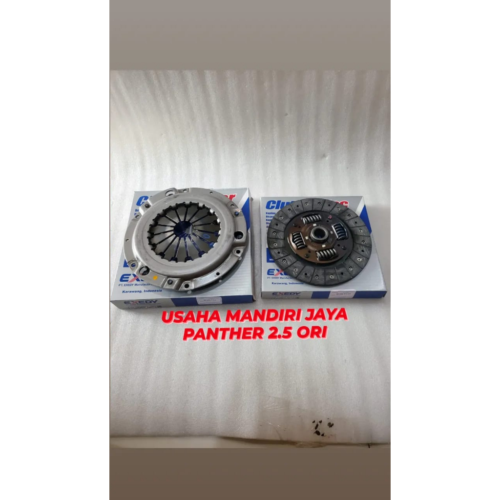 PLAT KOPLING CLUTCH DISC +MATAHARI SET PANTHER 2.5 EXEDY 100% ORI