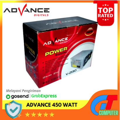 Power Supply Advance 450 Watt