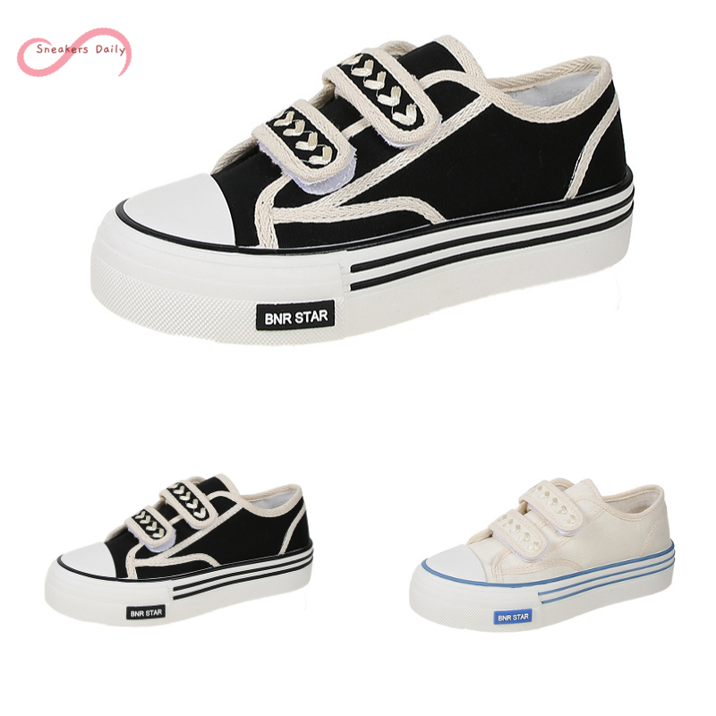 COD Sneakers Daily 175 Sepatu Sneakers Velcro Straps Wanita