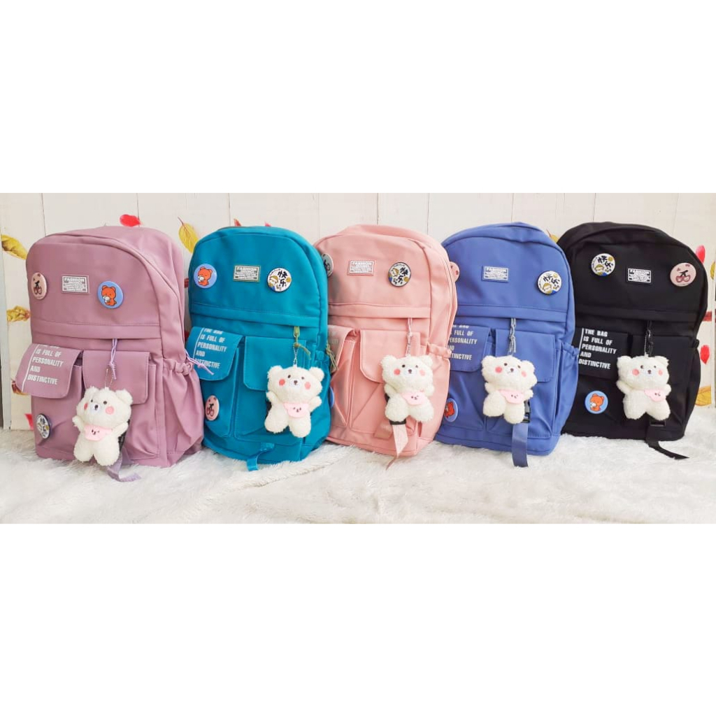 Tas Ransel IMPORT sangat cocok untuk sekolah/jalan jalan/traveling/Tas Ransel Anak Perempuan