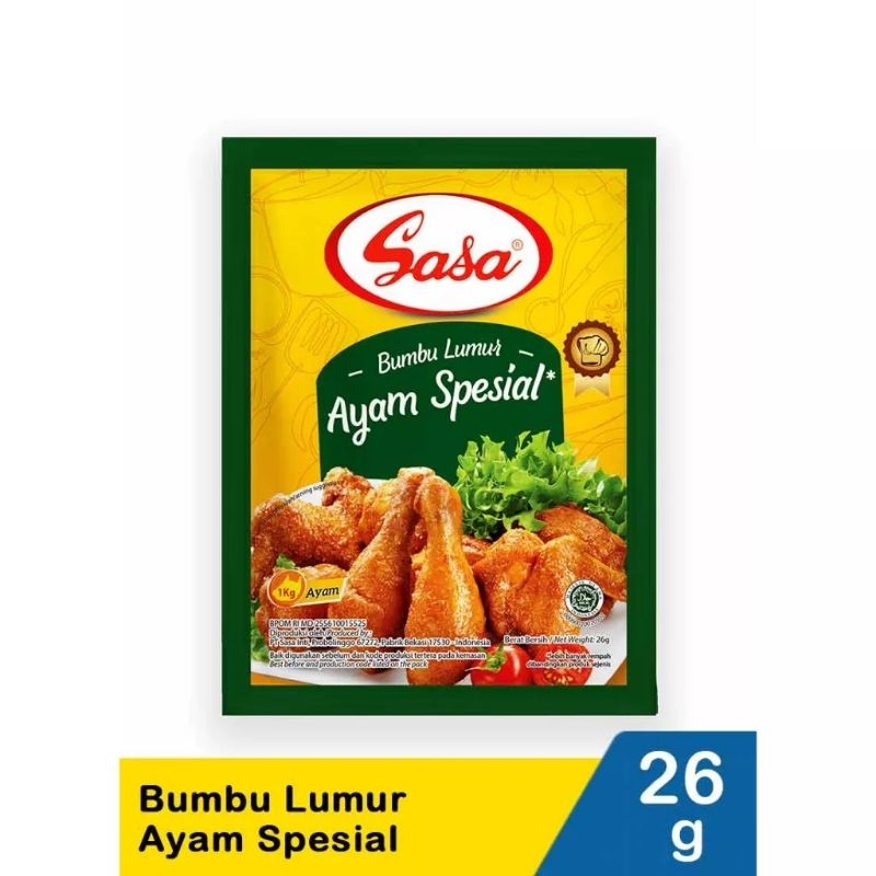 

Sasa Bumbu Lumur Ayam Spesial 26gr