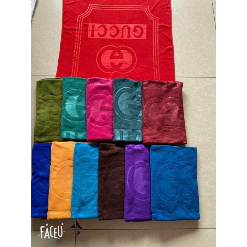 Handuk Gucci Nasional Ukuran 70X140cm