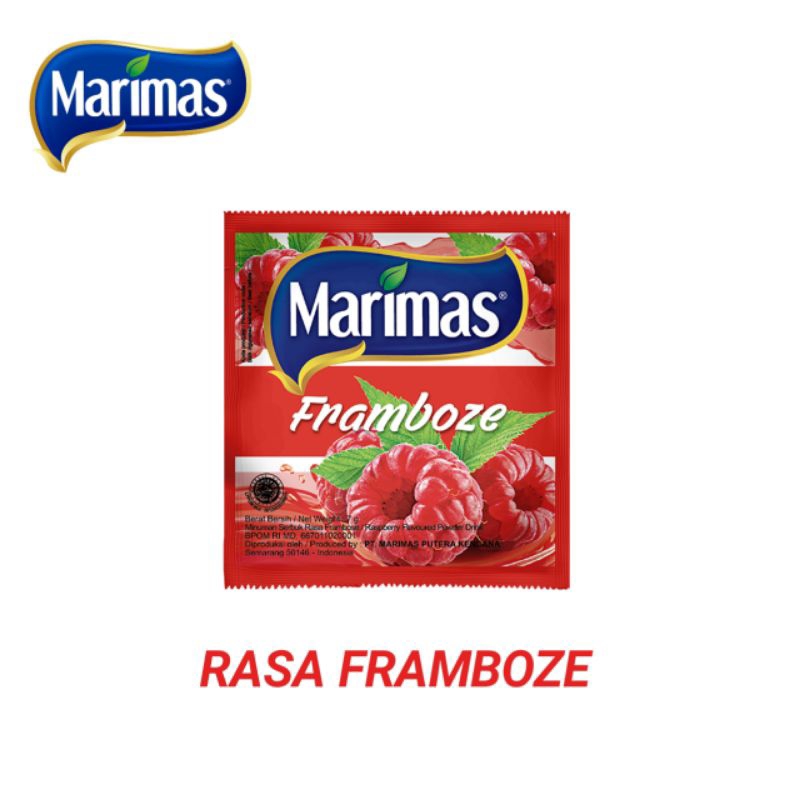 

Marimas Rasa Framboze 1Pcs 8gr