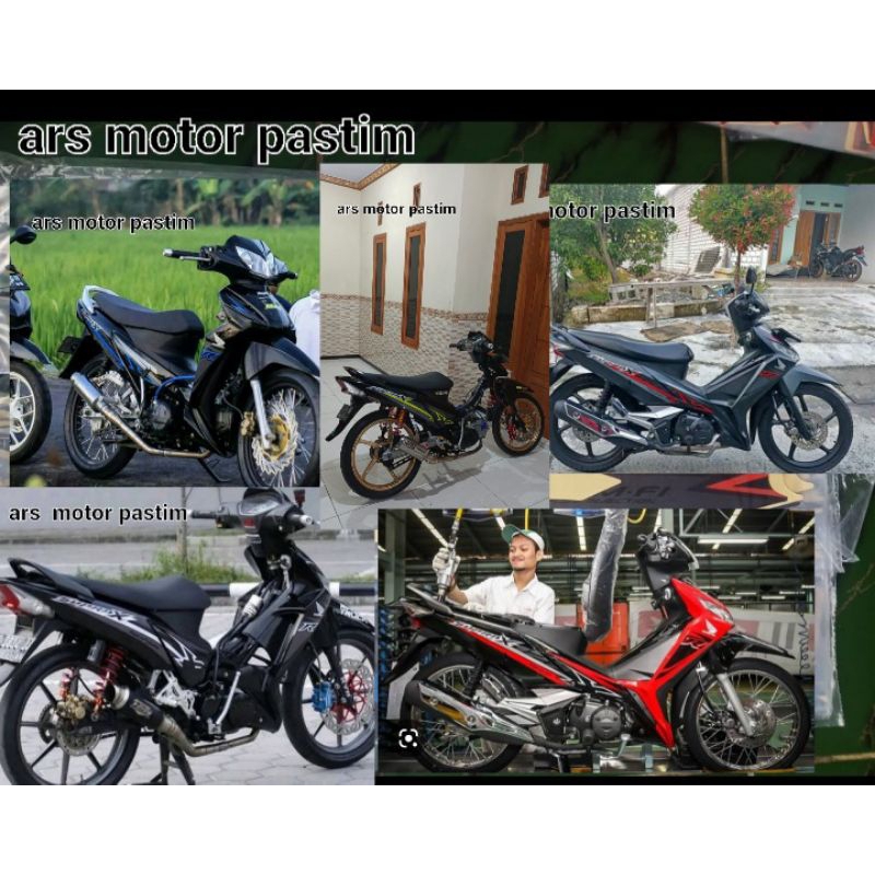 striping sticker honda supra x 125 fi 2019